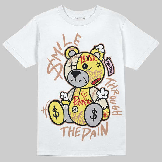 ASICS Gel-Nimbus 10.1 'Banana Split' DopeSkill T-Shirt Smile Through The Pain Graphic Streetwear - White
