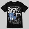 Jordan 9 Retro 'Flint Grey' 2026 DopeSkill T-Shirt Speak It Graphic Streetwear - Black