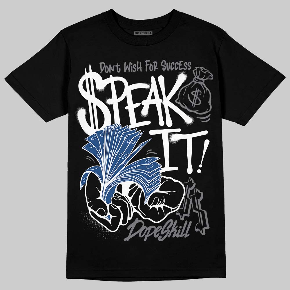 Jordan 9 Retro 'Flint Grey' 2026 DopeSkill T-Shirt Speak It Graphic Streetwear - Black