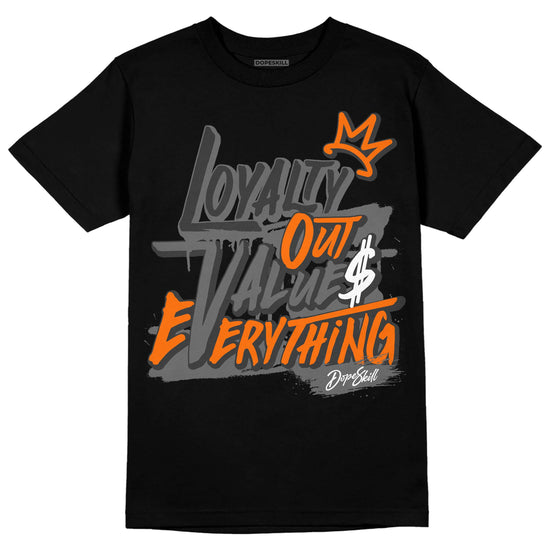 Jordan 3 Retro 'Fear Pack' DopeSkill T-Shirt LOVE Graphic Streetwear - Black