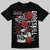 Jordan 1 High OG “Ruby” DopeSkill T-Shirt Side Hustle Graphic Streetwear - Black