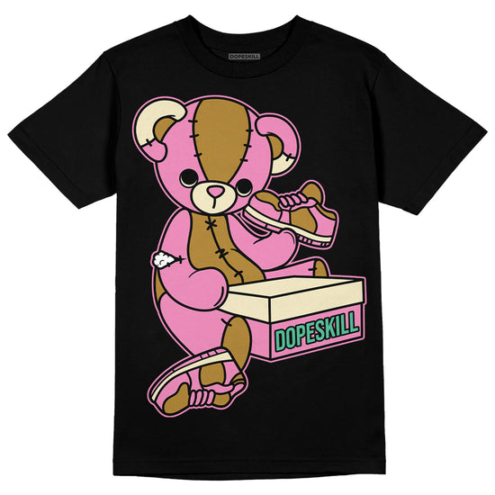 Parris Goebel x WMNS Dunk Low 'Playful Pink’ DopeSkill T-Shirt Sneakerhead BEAR Graphic Streetwear - Black