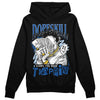 Jordan 11 Low “Space Jam” DopeSkill Hoodie Sweatshirt Sorry I've Been Trappin Graphic Streetwear - Black