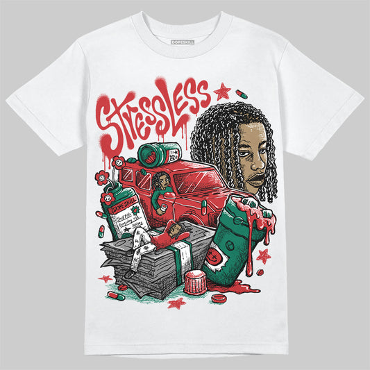 Jordan 5 ‘El Grito’ DopeSkill T-Shirt Stressless Graphic Streetwear - White