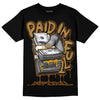 Jordan 13 Wheat 2023 DopeSkill T-Shirt Paid In Full Graphic Streetwear - Black