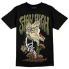 Olive Sneakers DopeSkill T-Shirt Stay High Graphic Streetwear - Black