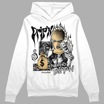 Jordan 3 “Off Noir” DopeSkill Hoodie Sweatshirt Drip'n Never Tripp'n Graphic Streetwear - White 