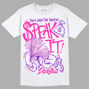 Dunk Low GS 'Triple Pink' DopeSkill T-Shirt Speak It Graphic Streetwear - White