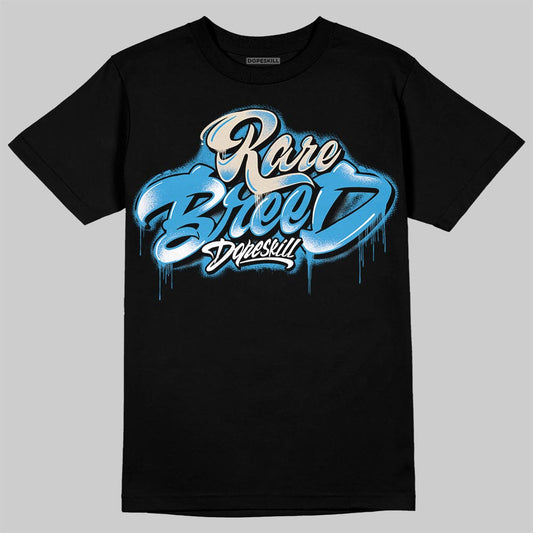 Jordan 1 High OG “UNC” Reimagined DopeSkill T-Shirt Rare Breed Type Graphic Streetwear - Black