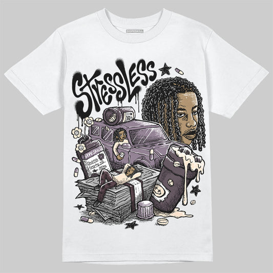 A Ma Maniére x Air Jordan 3 Black Violet Ore DopeSkill T-Shirt Stressless Graphic Streetwear - White