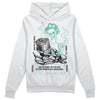 Jordan 1 High OG Green Glow DopeSkill Hoodie Sweatshirt Show Me The Money Graphic Streetwear - White