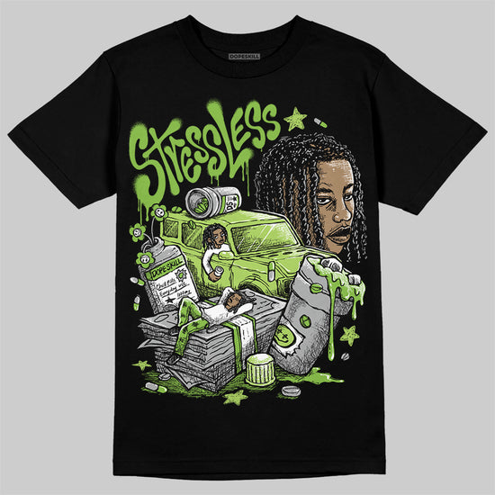 Air Max 95 Big Bubble Neon Yellow DopeSkill T-Shirt Stressless Graphic Streetwear - black