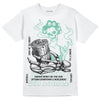 Jordan 1 High OG Green Glow DopeSkill T-Shirt Show Me The Money Graphic Streetwear - White