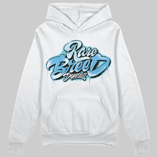 Jordan 11 Retro Legend Blue DopeSkill Hoodie Sweatshirt Rare Breed Type Graphic Streetwear - White