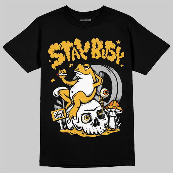 Jordan 5 'Tokyo' DopeSkill T-Shirt Stay Busy Graphic Streetwear - Black