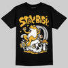 Jordan 5 'Tokyo' DopeSkill T-Shirt Stay Busy Graphic Streetwear - Black