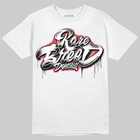 Jordan 11 Retro Low Bred (2025) DopeSkill T-Shirt Rare Breed Type Graphic Streetwear  White