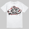 Jordan 11 Retro Low Bred (2025) DopeSkill T-Shirt Rare Breed Type Graphic Streetwear  White