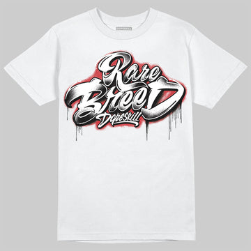 Jordan 11 Retro Low Bred (2025) DopeSkill T-Shirt Rare Breed Type Graphic Streetwear  White