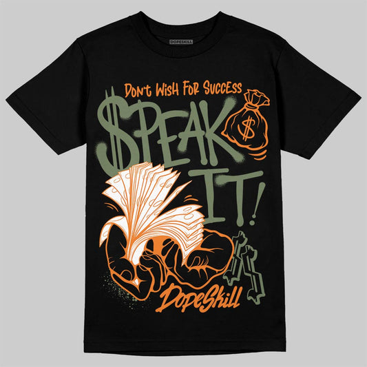 Jordan 4 Retro OG SP Undefeated (2025) DopeSkill T-Shirt Speak It Graphic Streetwear - Black