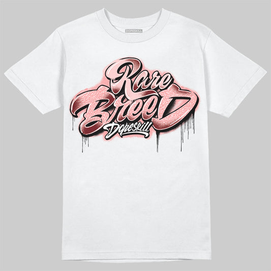 Jordan 3 Retro Valentine's Day Treat Yourself (2025) DopeSkill T-Shirt Rare Breed Type Graphic Streetwear - White
