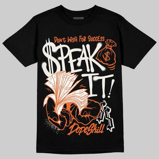 Jordan 1 Retro High OG Shattered Backboard (2025) DopeSkill T-Shirt Speak It Graphic Streetwear - black