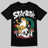 Jordan 3 Mexico 'El Vuelo' DopeSkill T-Shirt Stay Busy Graphic Streetwear - black