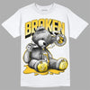 Jordan 4 Retro “Vivid Sulfur” DopeSkill T-Shirt Sick Bear Graphic Streetwear - White 