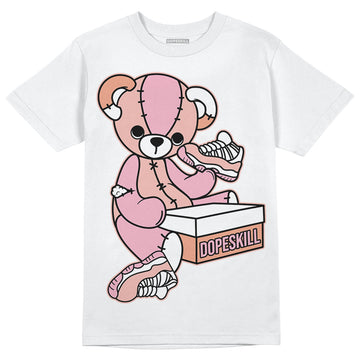 Jordan 11 Low “Legend Pink” DopeSkill T-Shirt Sneakerhead BEAR Graphic Streetwear - White