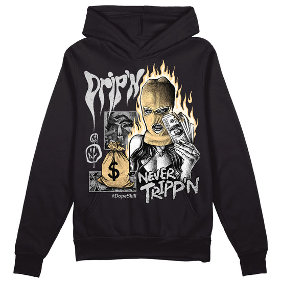 Jordan 3 “Off Noir” DopeSkill Hoodie Sweatshirt Drip'n Never Tripp'n Graphic Streetwear - Black