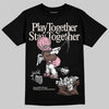 Adidas Campus 00s Dust Cargo Clear ‘Pink’ DopeSkill T-Shirt Play together, Stay together Graphic Streetwear - Black