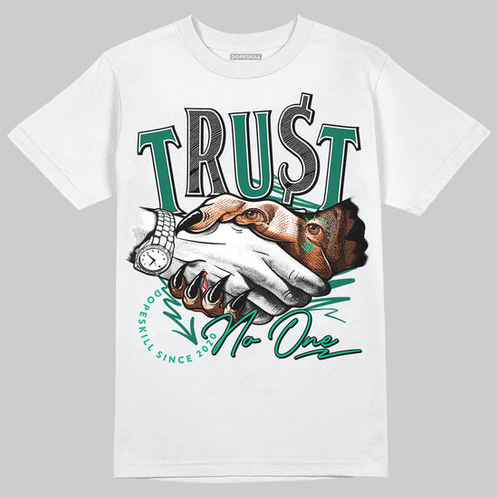 Jordan 3 Retro SP Nina Chanel Abney Bicoastal DopeSkill T-Shirt Trust No One Graphic Streetwear - White 