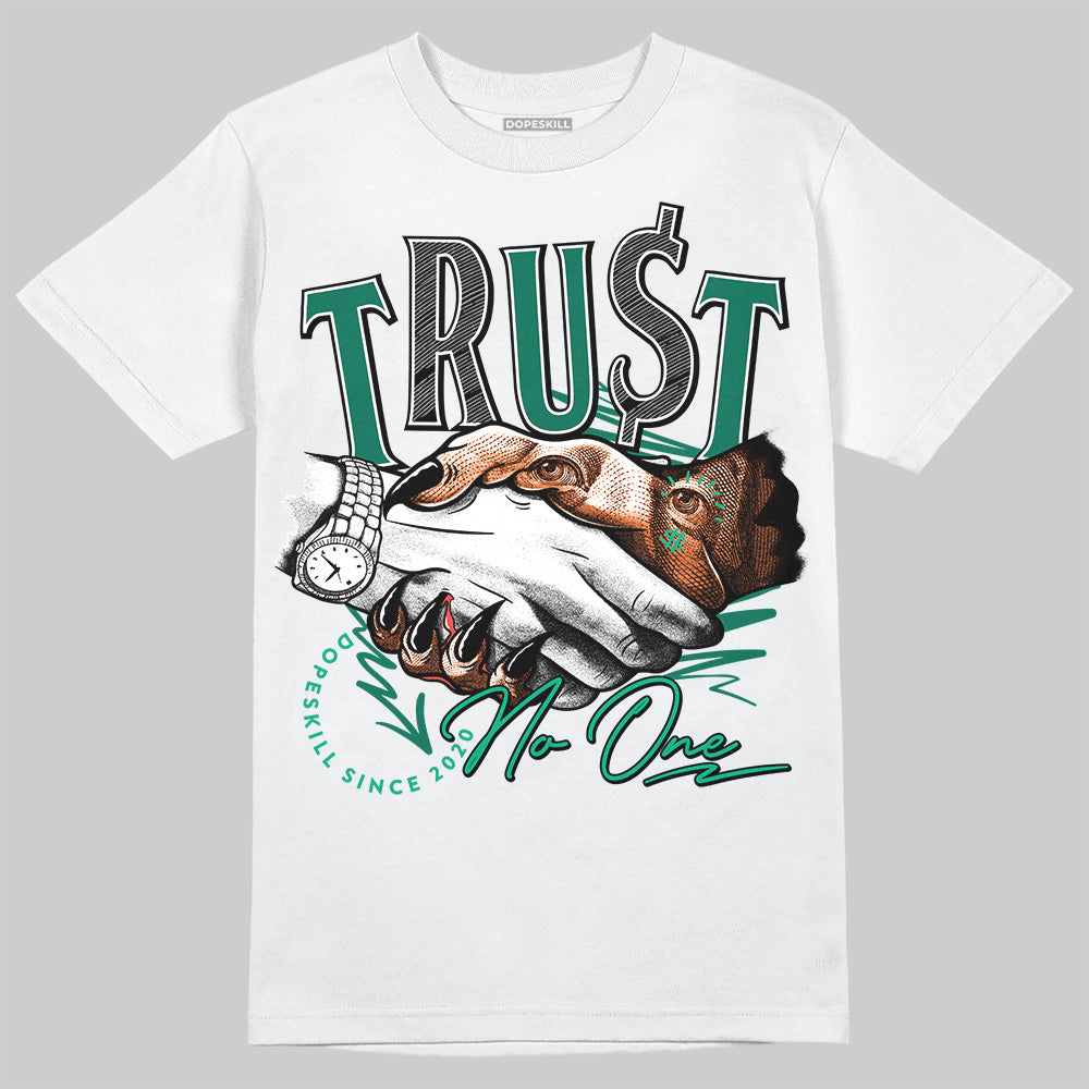 Jordan 3 Retro SP Nina Chanel Abney Bicoastal DopeSkill T-Shirt Trust No One Graphic Streetwear - White 