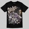 A Ma Maniére x Air Jordan 3 Black Violet Ore DopeSkill T-Shirt Stressless Graphic Streetwear - Black