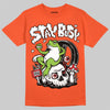 Jordan 1 Retro High OG Shattered Backboard (2025) DopeSkill T-Shirt Stay Busy Graphic Streetwear - Orange
