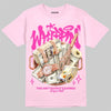 Dunk Low GS 'Triple Pink' DopeSkill T-Shirt Whippin Graphic Streetwear - Light Pink