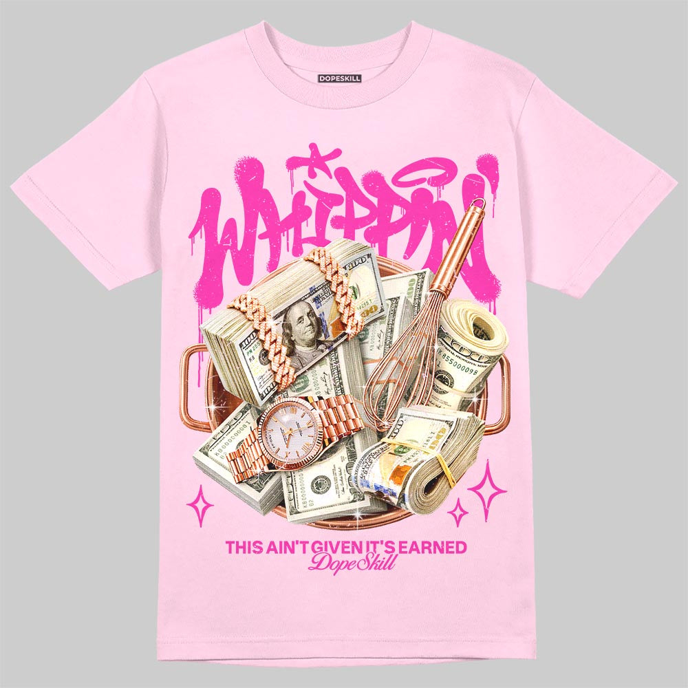 Dunk Low GS 'Triple Pink' DopeSkill T-Shirt Whippin Graphic Streetwear - Light Pink