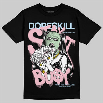 Jordan 4 Retro Valentine's Day (2026) (GS) DopeSkill T-Shirt Stay It Busy Graphic Streetwear - Black