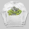 Jordan 13 Retro Bright Cactus DopeSkill Long Sleeve T-Shirt Rare Breed Type Graphic Streetwear - White