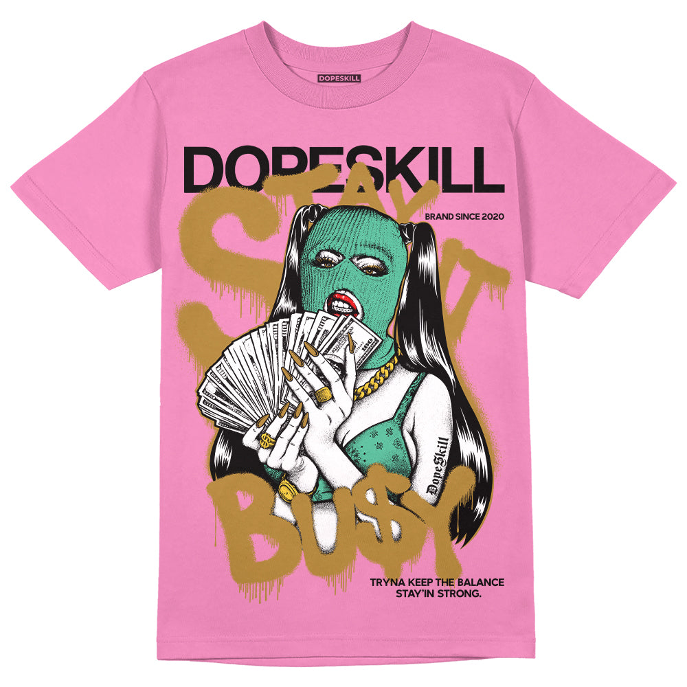 Parris Goebel x WMNS Dunk Low 'Playful Pink’ DopeSkill Pink T-shirt Stay It Busy Graphic Streetwear 