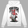 Jordan 1 High OG “Black/White” DopeSkill Hoodie Sweatshirt Stay High Graphic Streetwear - White 