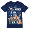 Jordan 3 "Midnight Navy" DopeSkill Navy T-shirt New No Days Off Graphic Streetwear