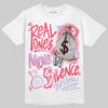 Jordan 5 Low “Peanut Butter Jelly” DopeSkill T-Shirt Real Ones Move In Silence Graphic Streetwear - White