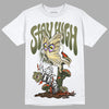 Olive Sneakers DopeSkill T-Shirt Stay High Graphic Streetwear - White