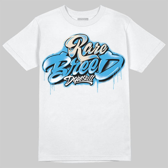 Jordan 1 High OG “UNC” Reimagined DopeSkill T-Shirt Rare Breed Type Graphic Streetwear - White