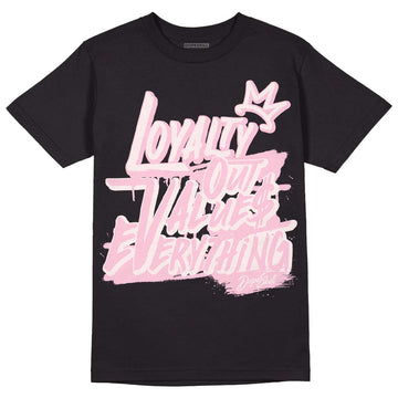 Dunk Low LX Pink Foam DopeSkill T-Shirt LOVE Graphic Streetwear - Black