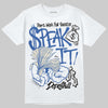 Jordan 1 Low Travis Scott x Fragment DopeSkill T-Shirt Speak It Graphic Streetwear - White