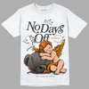 Jordan 3 Retro 'Fear Pack' DopeSkill T-Shirt New No Days Off Graphic Streetwear - White