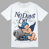 Jordan 3 "Midnight Navy" DopeSkill T-Shirt New No Days Off Graphic Streetwear - White