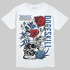 Jordan 1 Low OG “Storm Blue” DopeSkill T-Shirt Side Hustle Graphic Streetwear - White